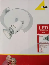 kinkiet-bialy-trio-led-gu10-3w