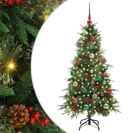 sztuczna-choinka-z-zawiasami-z-podstawa-zielony-150-cm-pe-i-pvc
