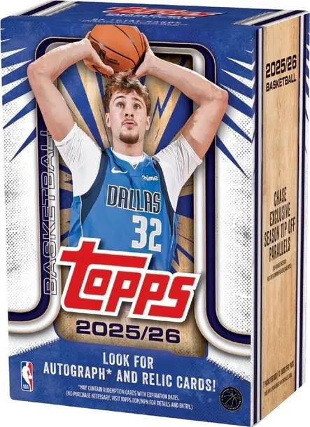 Value BOX Basketball Topps CHROME 2026 Karty Koszykarskie Możliwy Autograf