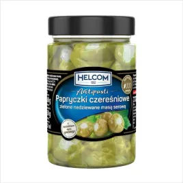 antipasti-papryczki-czeresniowe-zielone-nadziewane-serem-helcom-327ml