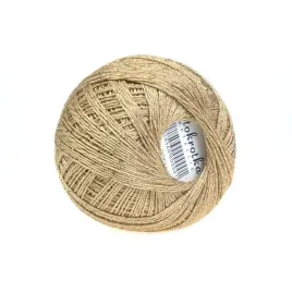 kordonek-opus-natura-stokrotka-nr-1777-metallic-bezowy-ze-zlota-nitka-200m