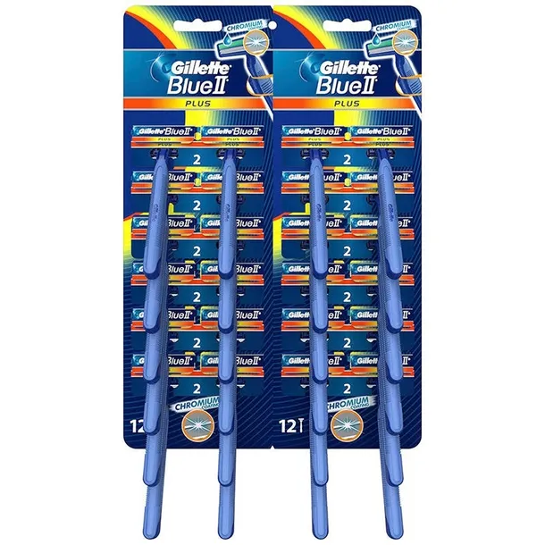 Maszynka jednorazowa do golenia Gillette Blue 2 Plus 24 szt.