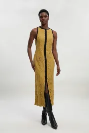 musztardowa-koronkowa-sukienka-maxi-karen-millen-s