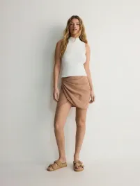 bezowa-kopertowa-spodnica-mini-reserved-xs