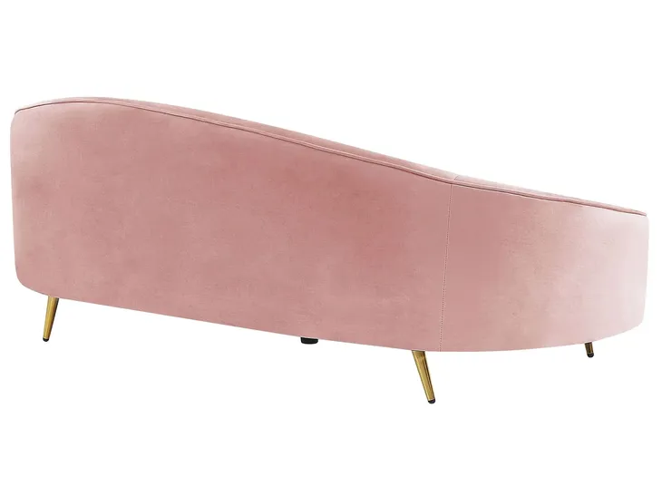 sofa-welurowa-rozowa-savar-stan-nowy
