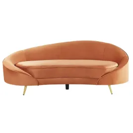 sofa-welurowa-pomaranczowa-savar