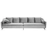 sofa-welurowa-jasnoszara-aure
