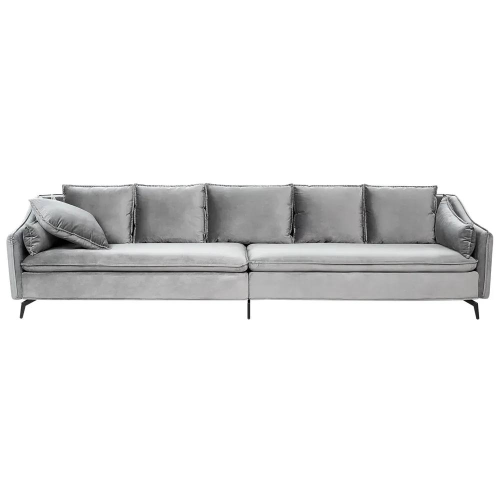 sofa-welurowa-jasnoszara-aure