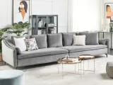 sofa-welurowa-jasnoszara-aure-stan-nowy