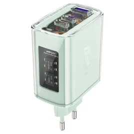 ladowarka-sieciowa-gan-65w-3-porty-1x-usb-2x-usb-c-zielona