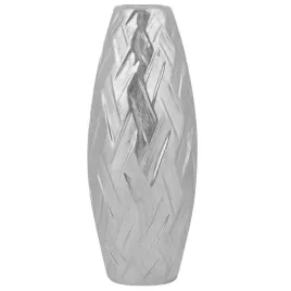wazon-dekoracyjny-kamionkowy-33-cm-srebrny-arpad
