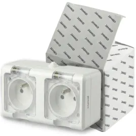 gniazdo-hermetyczne-podwojne-natynkowe-transparatentne-biale-z-klapka