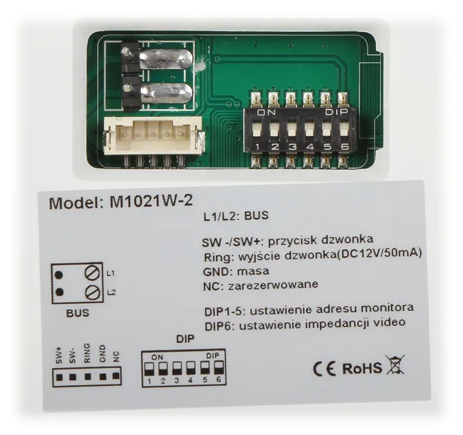 panel-wewnetrzny-m1021w-2-vidos-stan-nowy