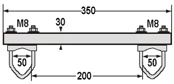 obejma-dystansowa-or-20r50-wysokosc-30-mm