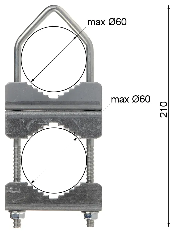 obejma-dystansowa-ozp-60