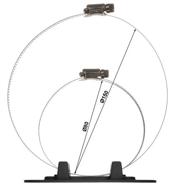 uchwyt-na-slup-pfa152-e-b-dahua-model-pfa152-e-b
