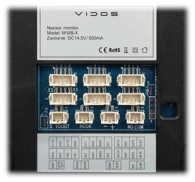 panel-wewnetrzny-m10b-x-vidos-marka-vidos-stan-nowy
