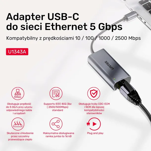unitek-adapter-usb-c-do-rj45-5gbps-kod-producenta-unitek-adapter-usb-c-do-rj45-5gbps-marka-unitek