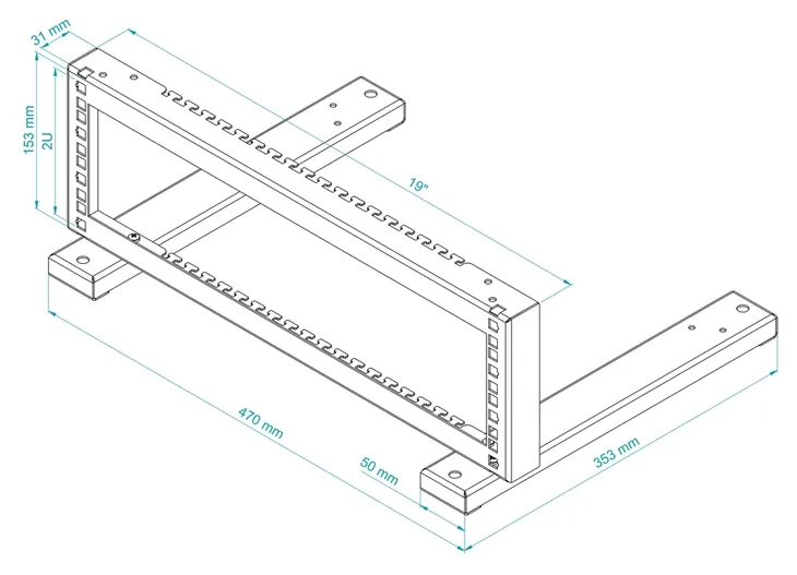 stojak-rack-str19-2u-b-stalflex