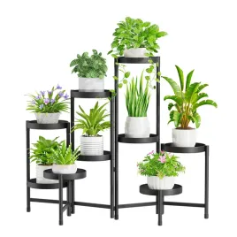 stojak-idavosic-metalowy-czarny-9-poziomow-skladany