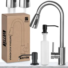 bateria-kuchenna-elastyczna-obrotowa-wylewka-wysoka-kran-chrom-dozownik