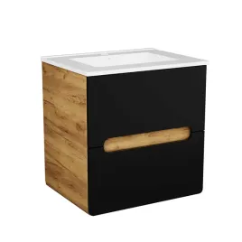 szafka-lazienkowa-wiszaca-60-cm-czarny-mat-dab-craft-lupo-2-szuflady