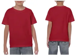 t-shirt-koszulka-dziecieca-wf-bawelna-heavy-gildan-5000-ciemny-czerwony-140