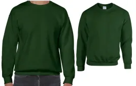 bluza-dresowa-sportowa-uniwersalna-heavy-gildan-18000-zielony-forest-5xl