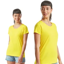 t-shirt-koszulka-damska-wysoka-jakosc-fruit-of-the-loom-613720-zolty-l