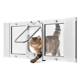 drzwiczki-dla-kota-vevor-regulowane-889-1016-mm-aluminiowe-mocne-biale