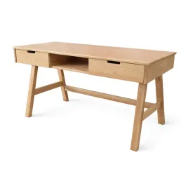 biurko-75-x-130-cm-z-drewna-litego-malmo-z-szufladami-kolor-debowy