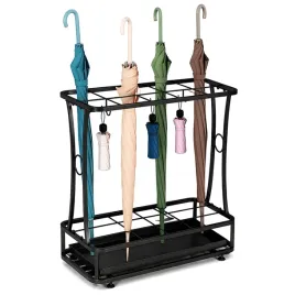 stojak-na-parasole-czarny-10-otworow-8-haczykow-metal