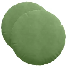 poduszki-na-siedziska-2-szt-jasnozielony-o50-x-19-cm-aksamit