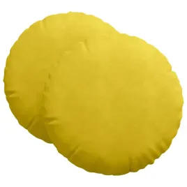 poduszki-na-siedziska-2-szt-zolty-o60-x-21-cm-aksamit