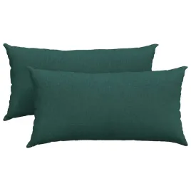 poduszki-na-sofe-2-szt-ciemna-zielen-80-x-40-cm-tkanina