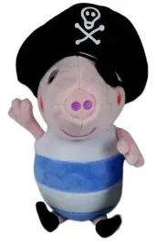 george-pirat-maskotka-pluszowa-swinka-peppa-25-cm-w-czapce-miekka