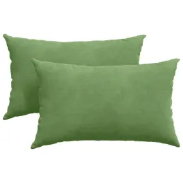 poduszki-na-sofe-2-szt-jasnozielony-50-x-30-cm