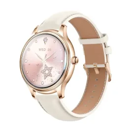 smart-watch-colmi-l28-zloty-zloty-skorzany-pasek