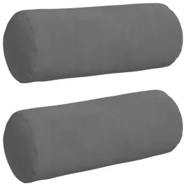 poduszki-walkowe-2-szt-ciemnoszary-o-15-x-40-cm