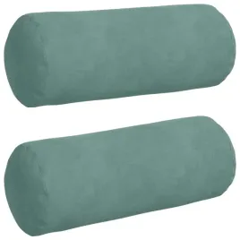 poduszki-walkowe-2-szt-zielony-morski-o-15-x-40-cm