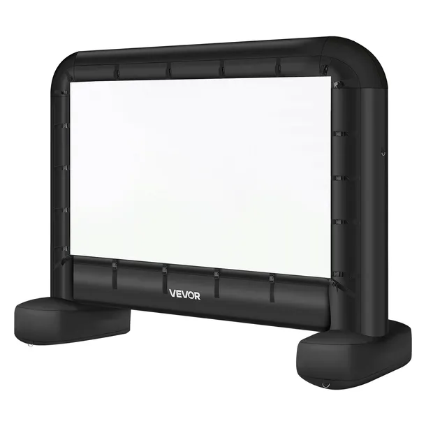 VEVOR NADMUCHIWANY EKRAN PROJEKCYJNY 14FT 600D PRZENOSNY STABILNY PREMIUM
