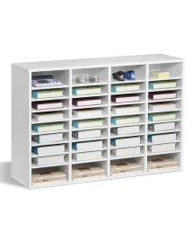 vevor-organizer-na-dokumenty-36-przegrodek-regulowane-polki-bialy-solidny