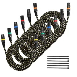 vevor-kabel-xlr-7-62-m-6-szt-ekranowany-zbalansowany-mikrofonowy-dmx