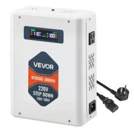 vevor-przetwornica-napiecia-3000va-obnizajaca-220v-na-110v-z-usb-lcd