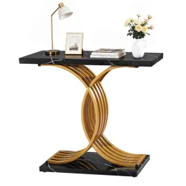 vevor-stolik-konsolowy-100x30x81-cm-czarny-zloty-nowoczesny-solidny-mocny