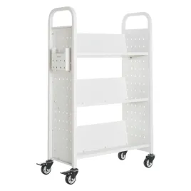 wozek-biblioteczny-vevor-mocny-150-kg-77x38x122-cm-jednostronny-na-kolkach