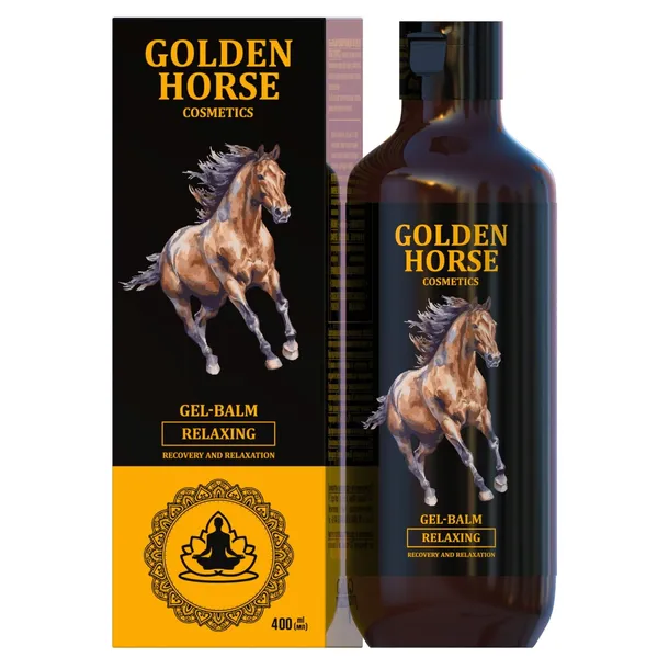 Najlepsza maść przeciwbólowa na stawy BEZ RECEPTY GOLDEN HORSE 400 ml