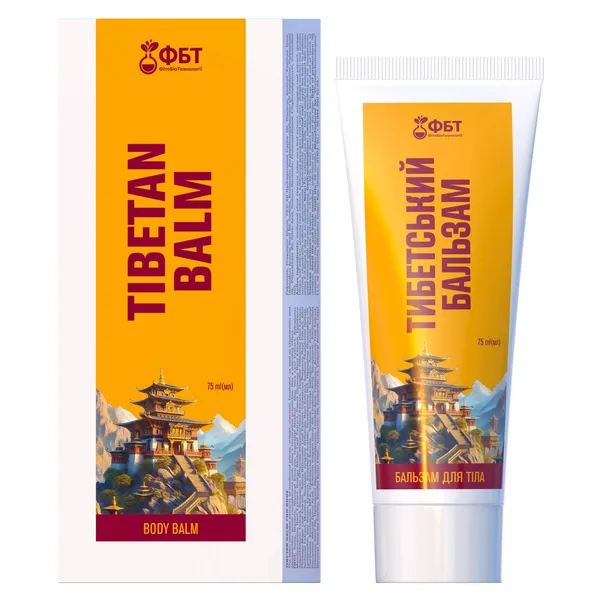 Tybetański Balsam SKUTECZNY Na Bóle Stawy Mięśnie Oryginalna Receptura 75ml