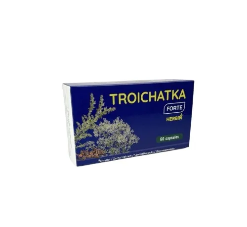 Troichatka Forte Piołun Goździki Kminek Len Troychatka Trojczatka 60 kaps.