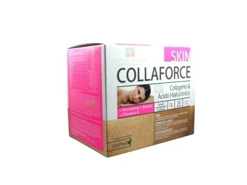 Kolagen Collaforce Skin Kwas hialuronowy Biotyna Witamina C 30 saszetek